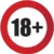 18+ restriction